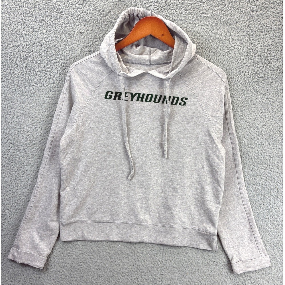 Alta Gracia Greyhounds Graphic Pullover Hoodie Womens M Gray Collegiate Casual